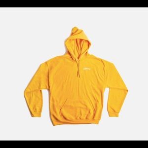 Yellow/ Tangerine Shadow Hill Hoodie